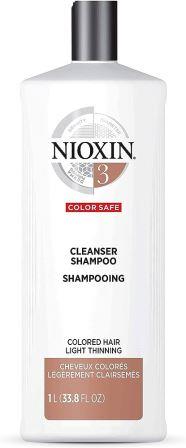 Wella Nioxin System 3 Cleanser Shampoo for Colored Hair Light Thinning Step 1 1L Nioxin