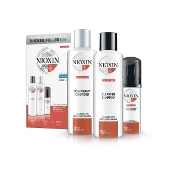Wella Nioxin Trial Kit System 4 for Colored Hair Progressed Thinning Trio Nioxin