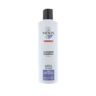 Wella Nioxin System 5 Cleanser Shampoo for Chemically Treated Hair Light Thinning Step 1 300ML Nioxin