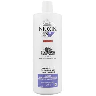 Wella Nioxin System 5 Scalp Therapy Revitalizing Conditioner for Chemically Treated Hair Light Thinning Step 1 1L Nioxin