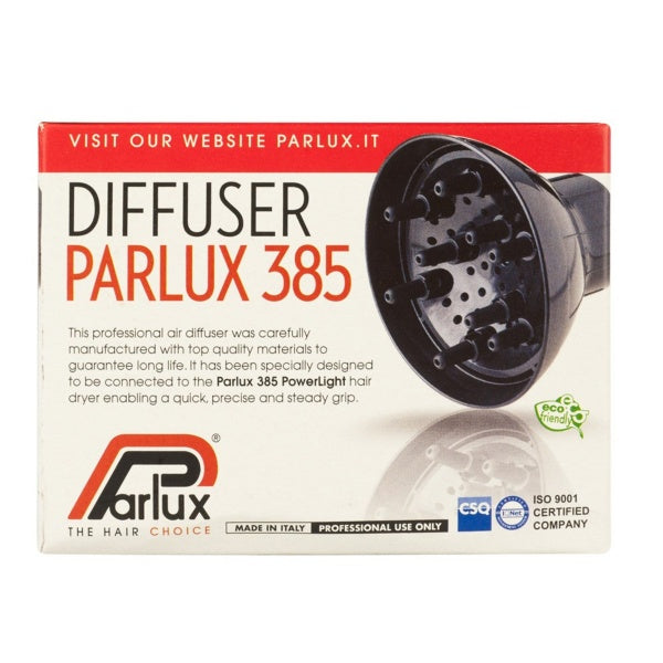 Parlux Dryer 385 Diffusore Black Parlux