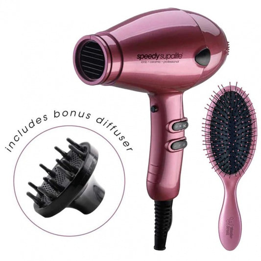 Christmas Pack Dou Blush Speedy Dryer And Wonder Brush Silver M And U