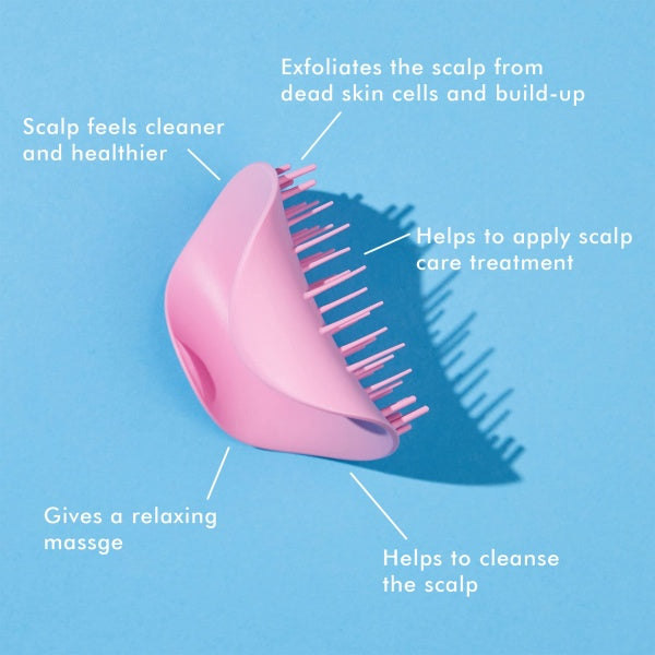 Tangle Teezer Pink The Scalp Exfoliator And Massager Tangle Teezer