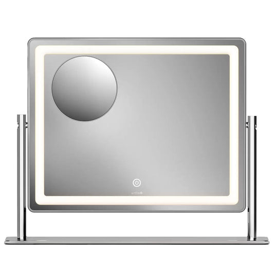 Aurea mini led cosmetic mirror Finishing Touch Body Hair And Beauty Supplies