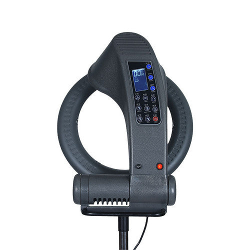 New Standing Hair Dryer Accelerator Colour 360 Rotating Halo Rolling Salon Equipment Finishing Touch Body Hair And Beauty Supplies