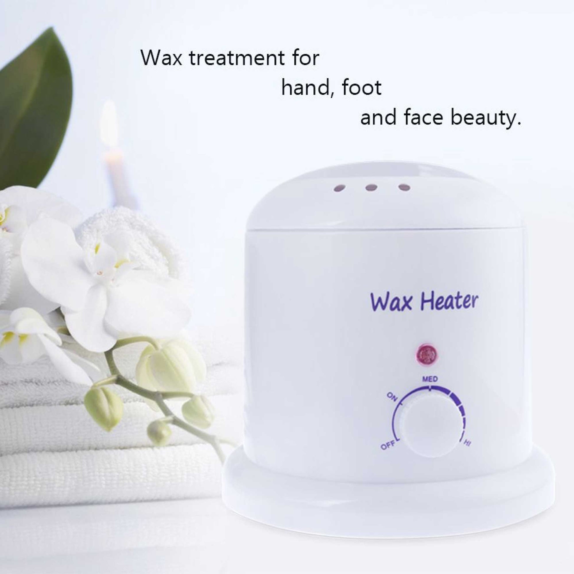 1000ml Electric Wax Heater Paraffin Warmer Pot - 1L Machine For Hair Removal Finishing Touch Body Hair And Beauty Supplies