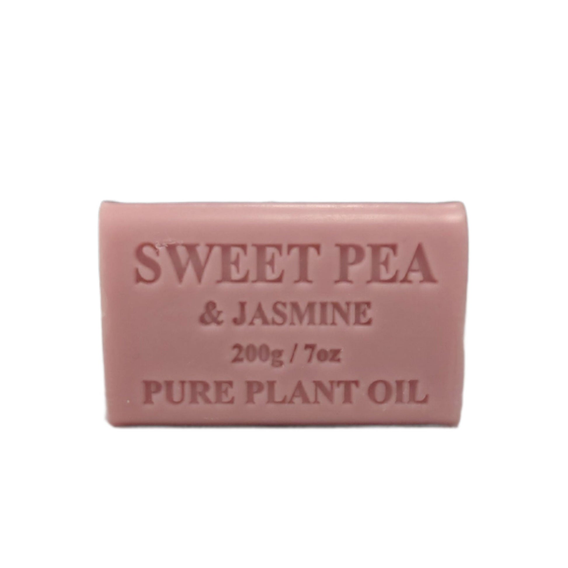 65x 200g Plant Oil Soap Sweet Pea Jasmine Scent Pure Natural Vegetable Base Bar Finishing Touch Body Hair And Beauty Supplies