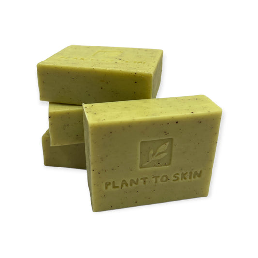 32x 100g Plant Oil Soap Lemongrass and Myrtle Scent - Pure Natural Vegetable Bar Finishing Touch Body Hair And Beauty Supplies