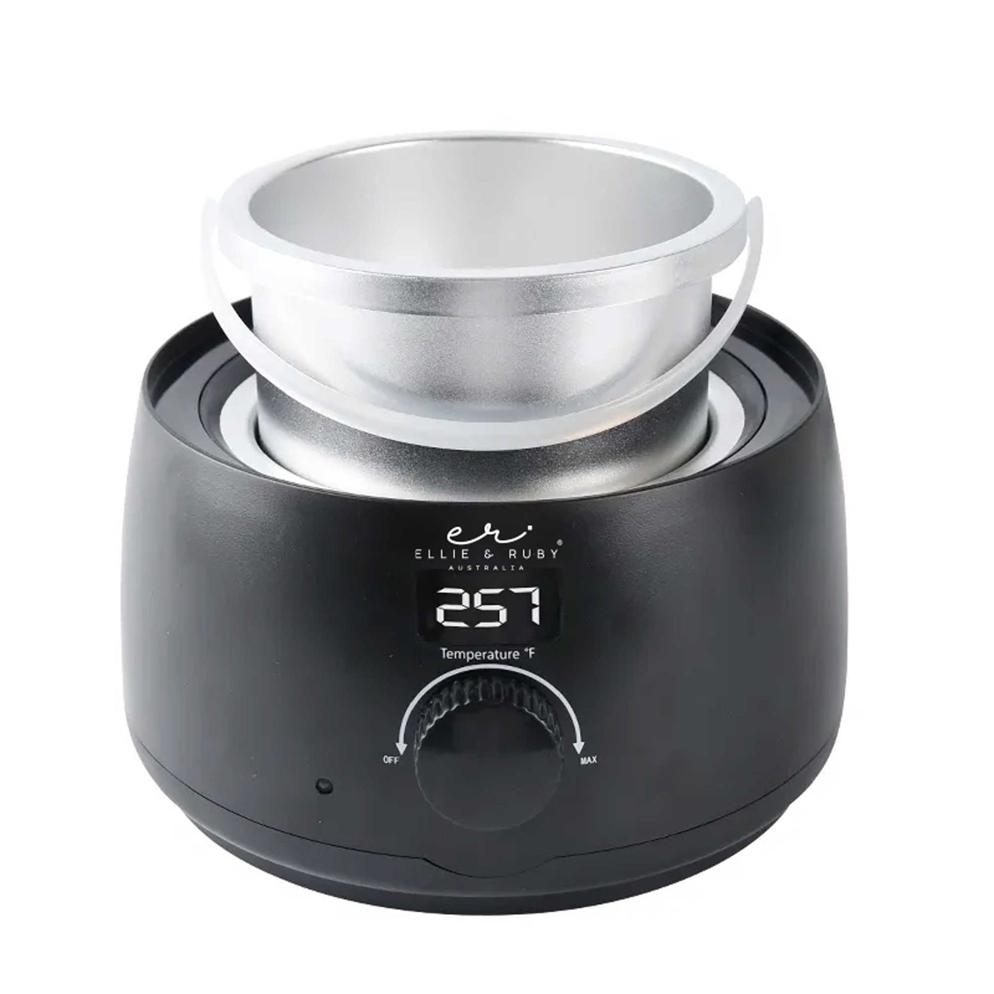 500ml Electric Wax Warmer Digital Black - Hair Removal Depilatory Heater Finishing Touch Body Hair And Beauty Supplies