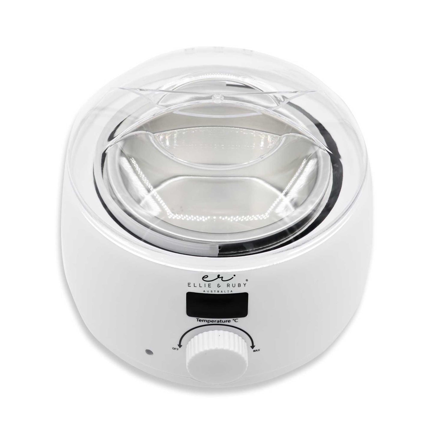 500ml Electric Wax Warmer Digital White - Hair Removal Depilatory Heater Finishing Touch Body Hair And Beauty Supplies