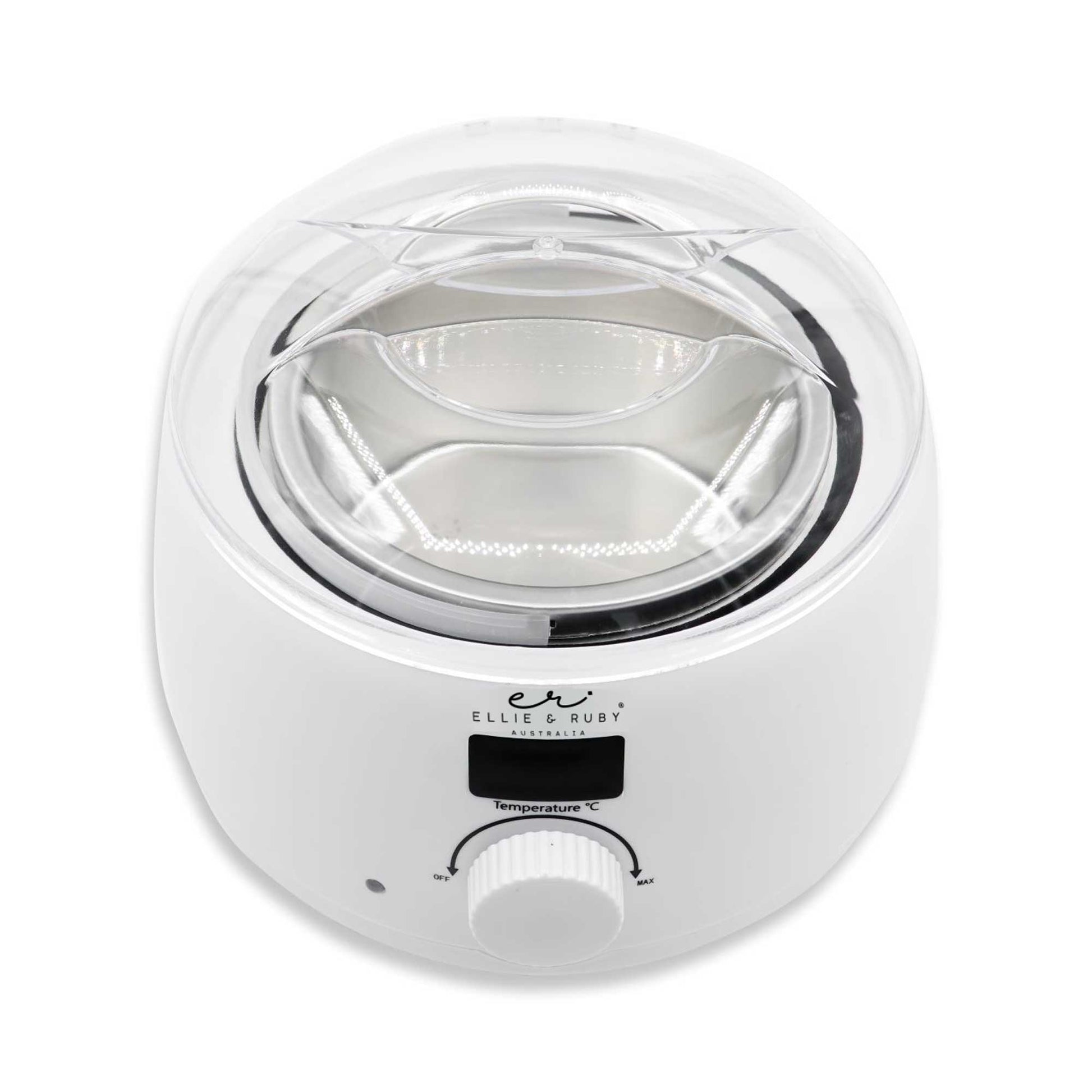 500ml Electric Wax Warmer Digital White - Hair Removal Depilatory Heater Finishing Touch Body Hair And Beauty Supplies