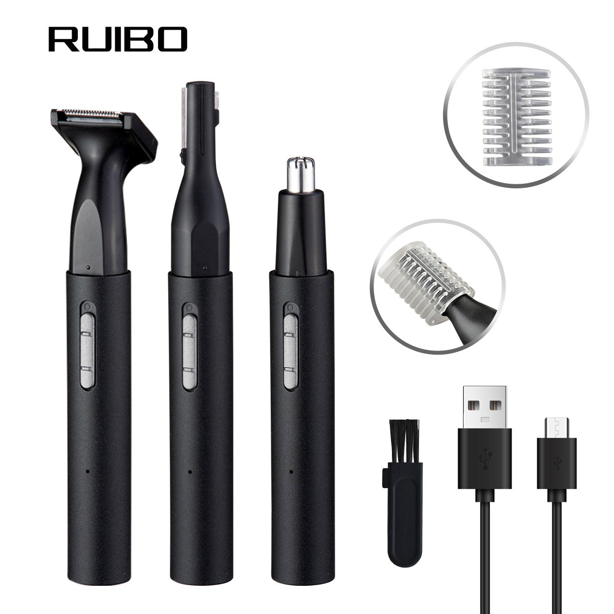 3-in-1 Women's Hair Removal Trimmer - Intimate Grooming & Shaving Kit for Smooth Skin Finishing Touch Body Hair And Beauty Supplies
