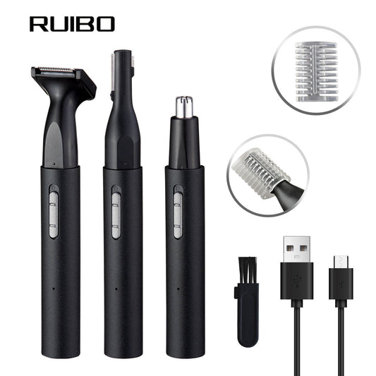 3-in-1 Women's Hair Removal Trimmer - Intimate Grooming & Shaving Kit for Smooth Skin Finishing Touch Body Hair And Beauty Supplies