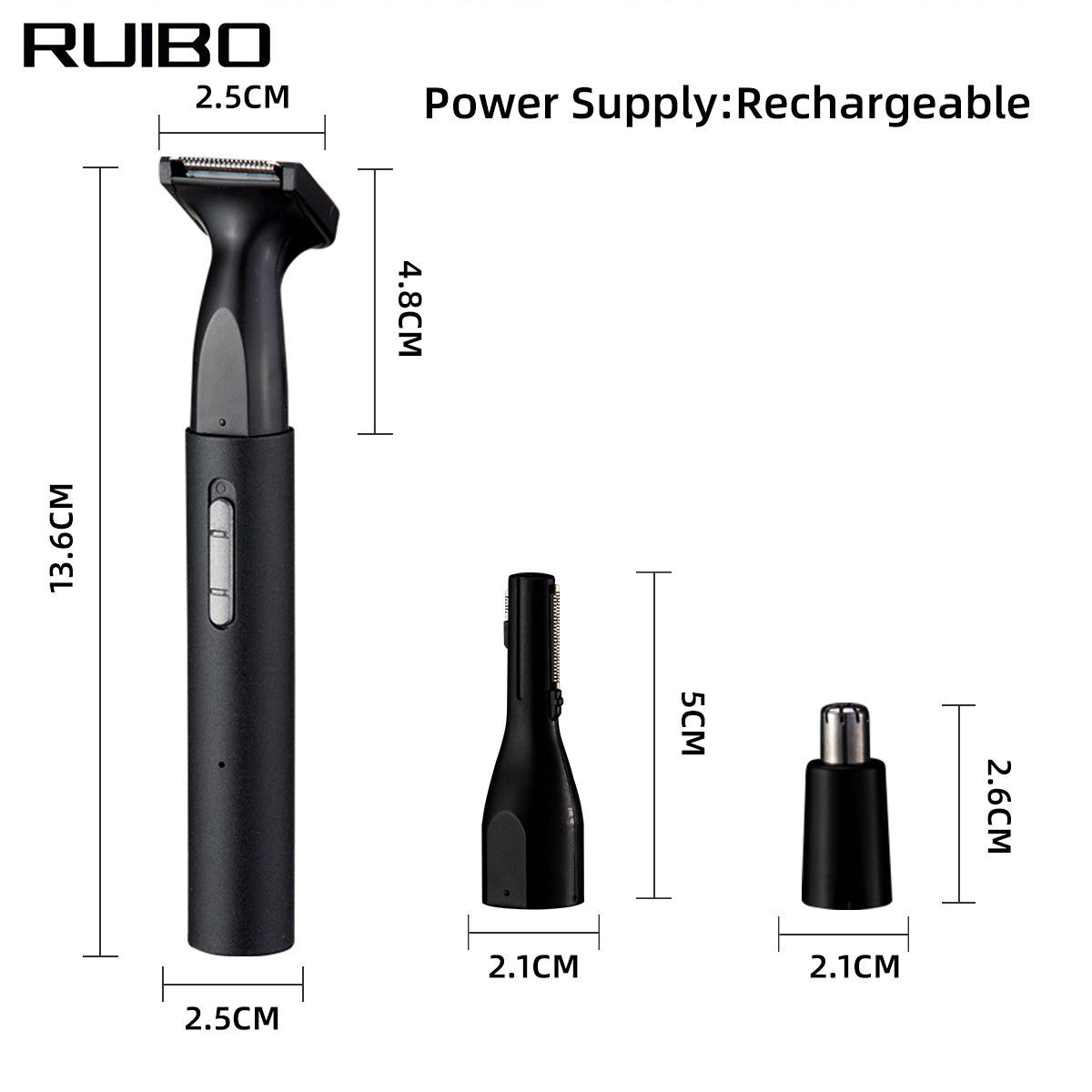 3-in-1 Women's Hair Removal Trimmer - Intimate Grooming & Shaving Kit for Smooth Skin Finishing Touch Body Hair And Beauty Supplies