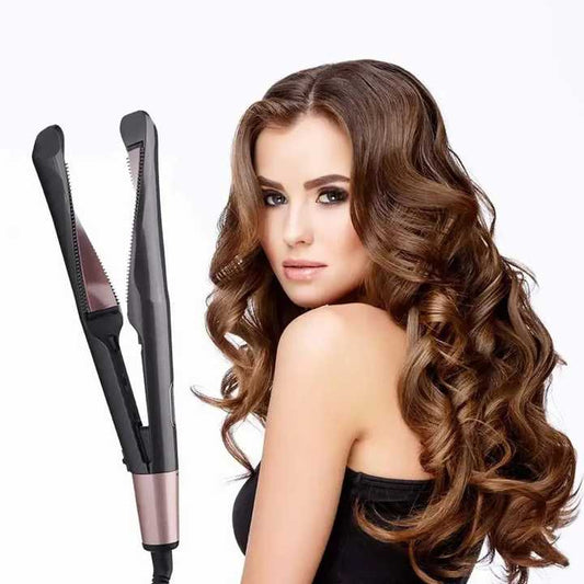 2-in-1 Hair Straightener and Curler – Ceramic Ionic Hair Styling Tool for Smooth and Wavy Hair Finishing Touch Body Hair And Beauty Supplies