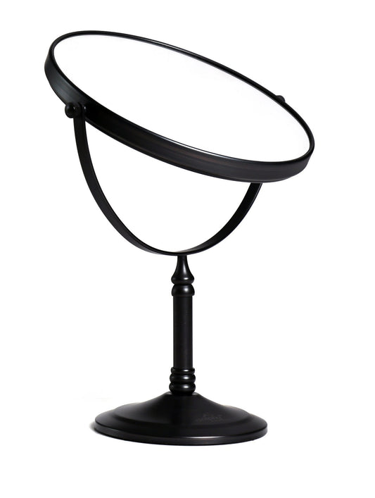 5X & 1X Tabletop Magnifying Mirror - Matte Black Finishing Touch Body Hair And Beauty Supplies