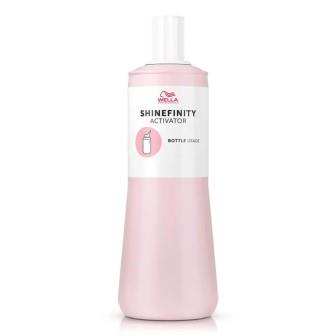 Wella Shinefinity Bottle Usage 2% Activator 1L Wella